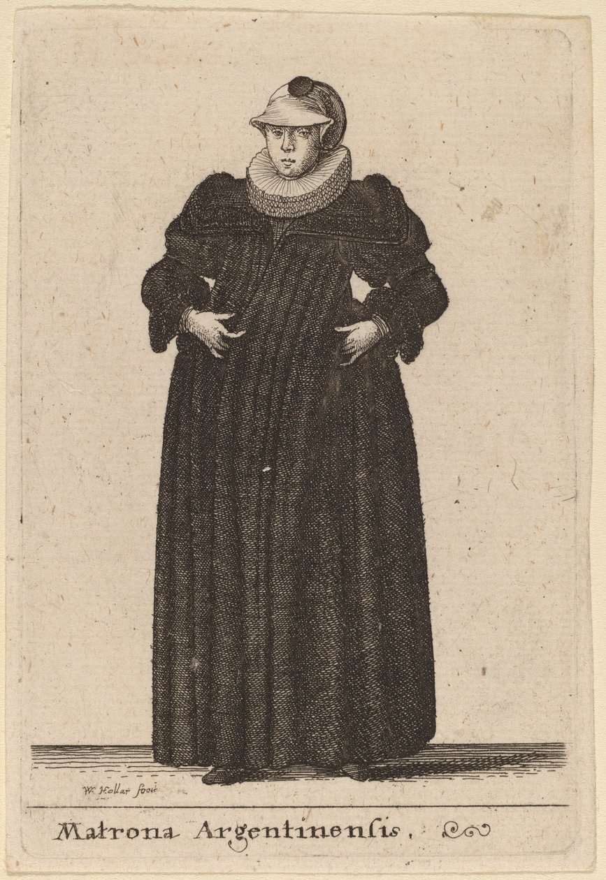 अर्जेंटीनी मैट्रन द्वारा Wenceslaus Hollar