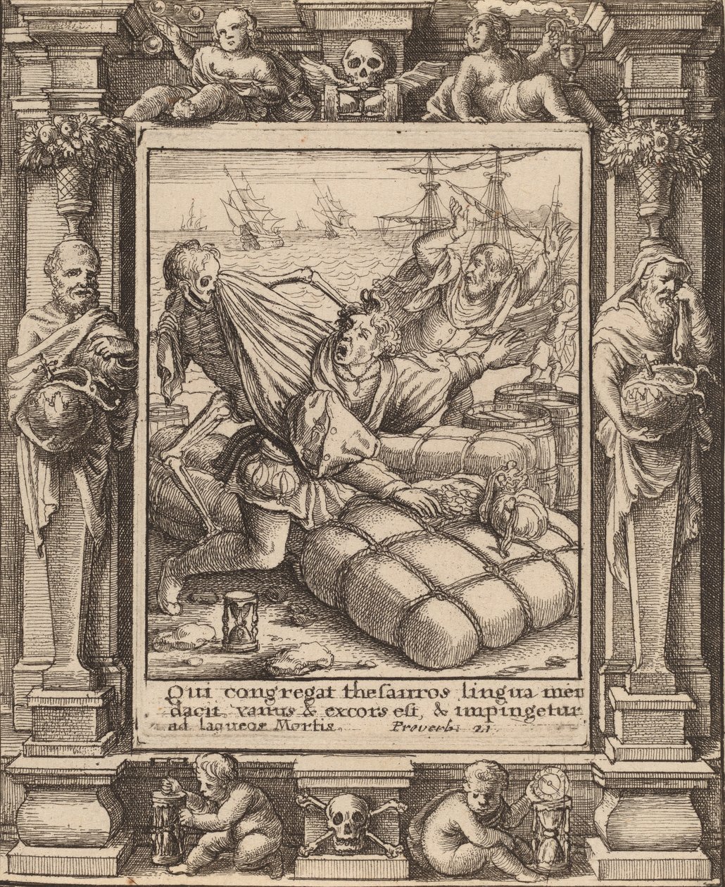 मर्चेंट, 1651। द्वारा Wenceslaus Hollar