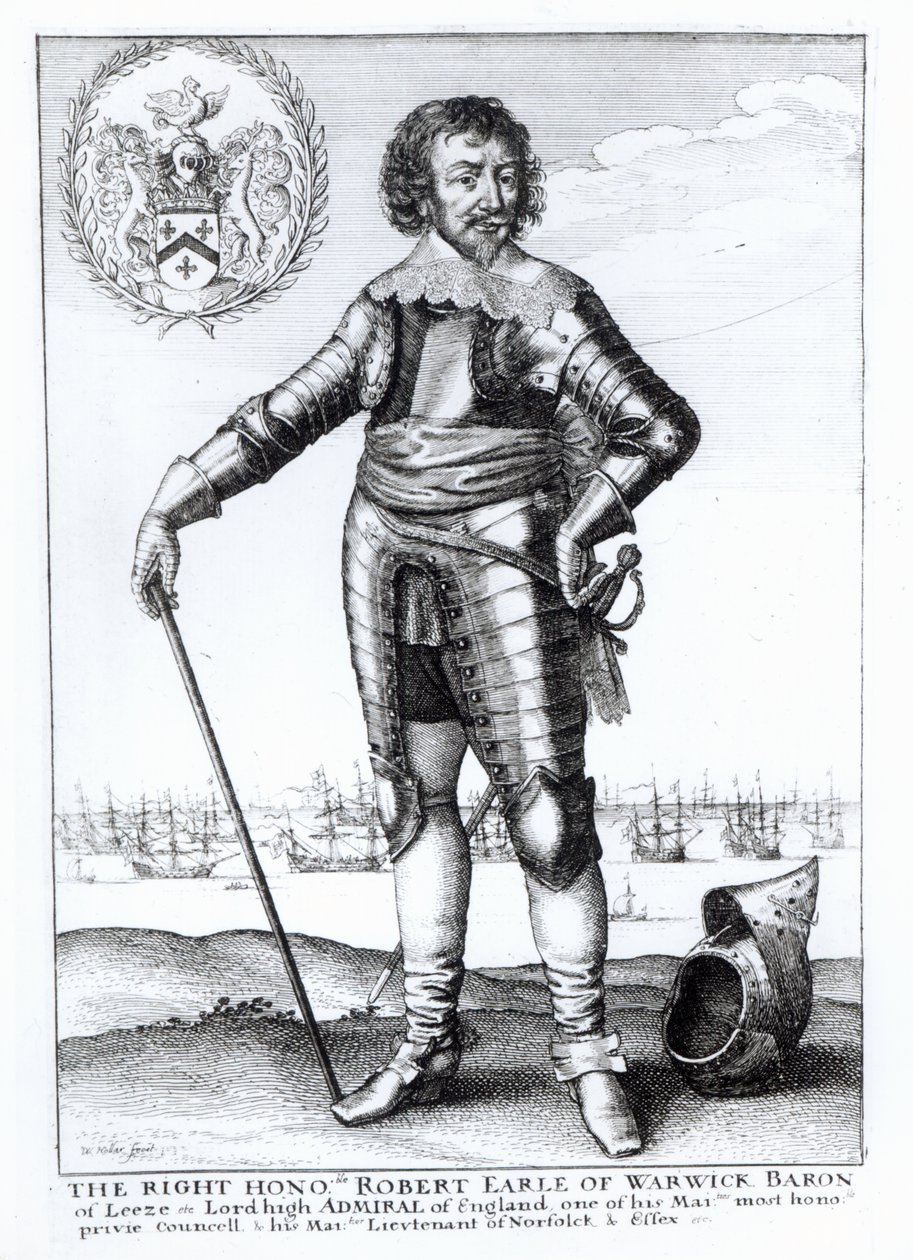 रॉबर्ट रिच, वारविक के दूसरे अर्ल द्वारा Wenceslaus Hollar