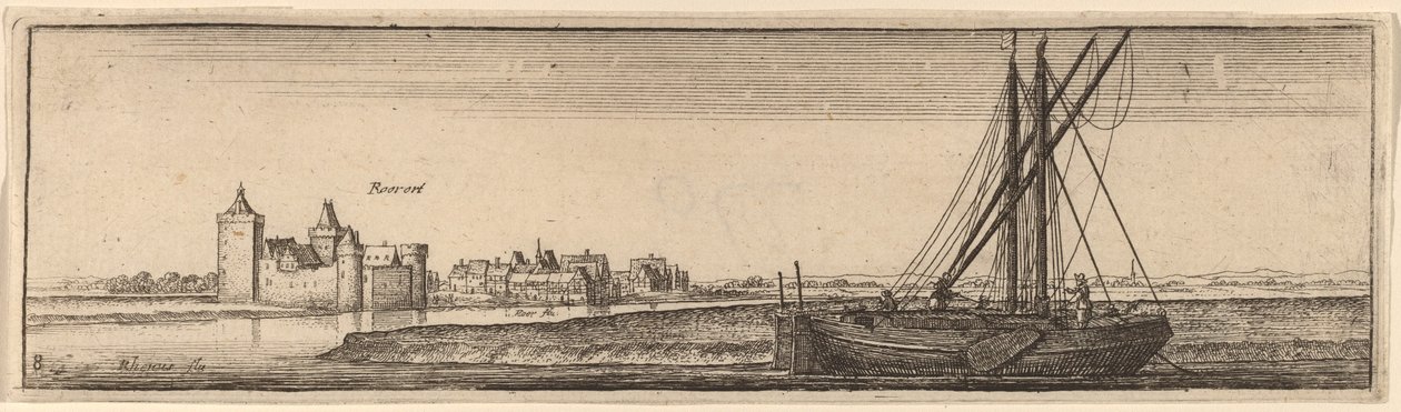 रोरोर्ट, सी। 1632. द्वारा Wenceslaus Hollar