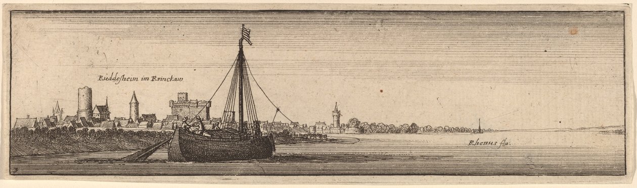 रुडेसहाइम द्वारा Wenceslaus Hollar