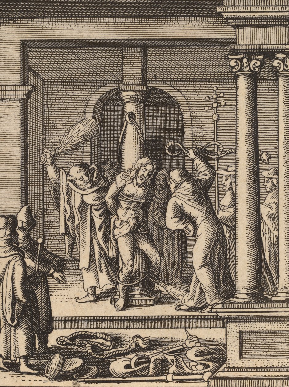द स्कर्जिंग। द्वारा Wenceslaus Hollar