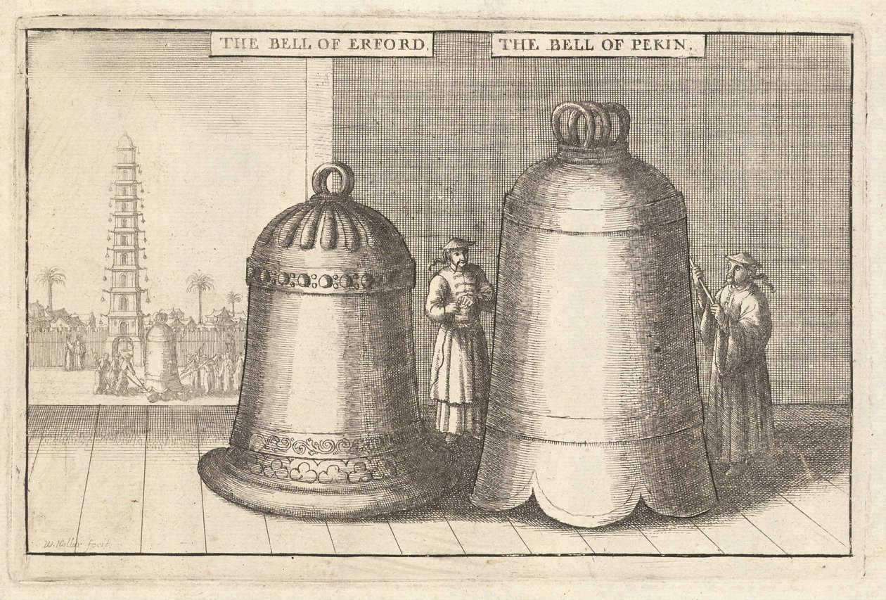 दो घंटियाँ द्वारा Wenceslaus Hollar