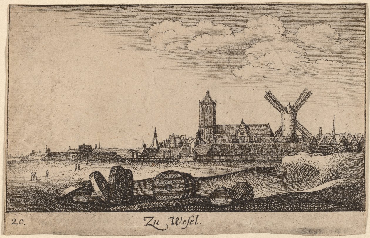 वेसल द्वारा Wenceslaus Hollar