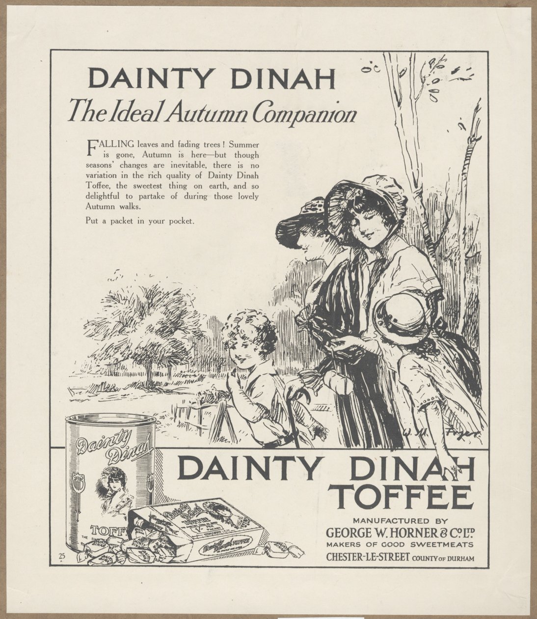 डेंटी दीना टॉफ़ी, c.1920 द्वारा विल्फ्रेड फ्रायर