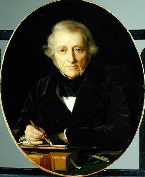 कलाकार लियो लेहमैन (1782-1859), 1851 का चित्र द्वारा विल्हेम अगस्टे रुडोल्फ लेहमैन
