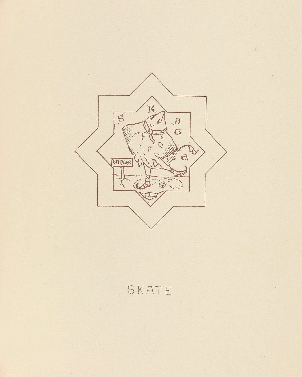 स्केट, 1878 द्वारा विलियम बर्जेस