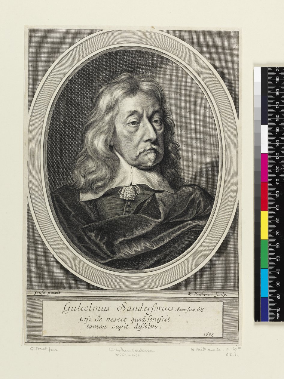 सर विलियम सैंडरसन, 1658 द्वारा विलियम फेथोर्न
