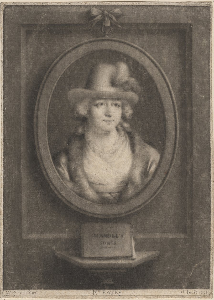 मिसेज बेट्स, 1793 (मेजोटोटिन) द्वारा विलियम पीथर