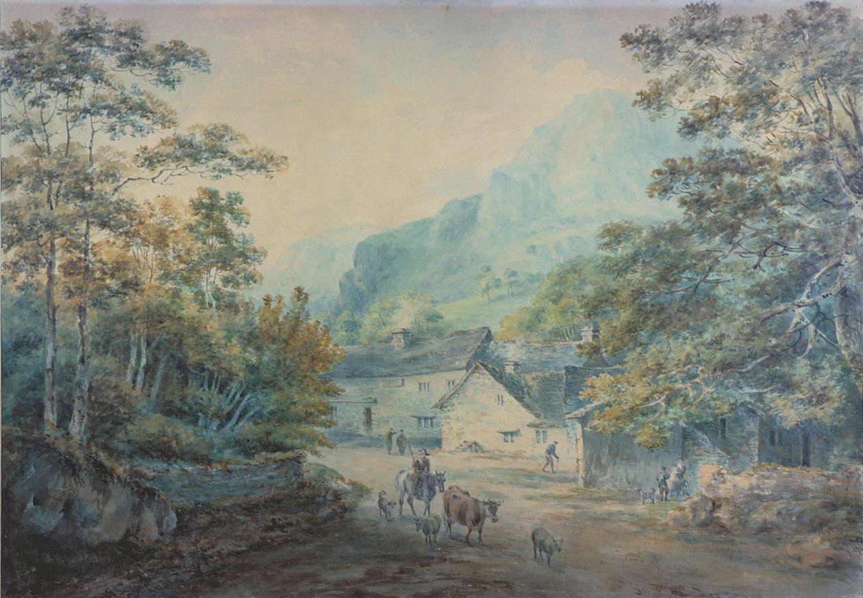 रिडाल का गांव, वेस्टमोरलैंड द्वारा विलियम गिलपिन