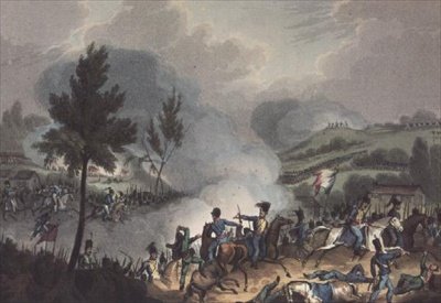 ग्रिगो की लड़ाई, 11 मई, 1809, डैनियल हैवेल द्वारा उत्कीर्ण द्वारा हीथ के बाद विलियम