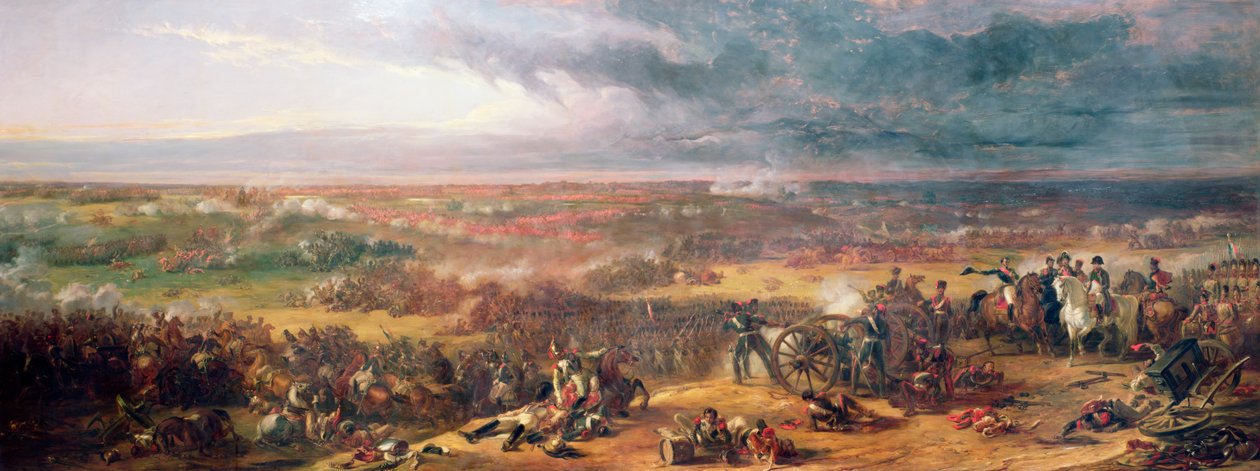 वाटरलू की लड़ाई, 1815 द्वारा विलियम एलन