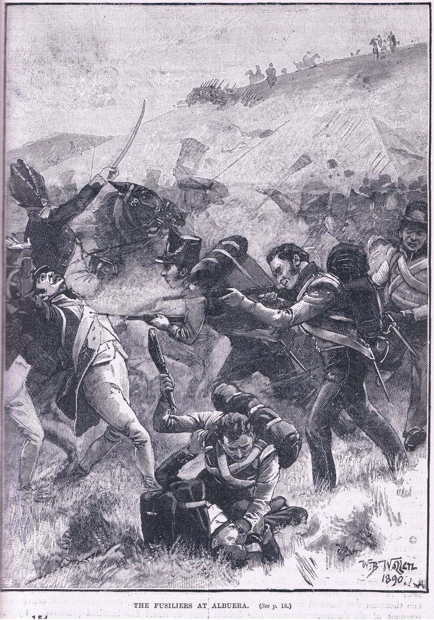 अल्बुएरा में fusiliers द्वारा विलियम बार्न्स ऊन