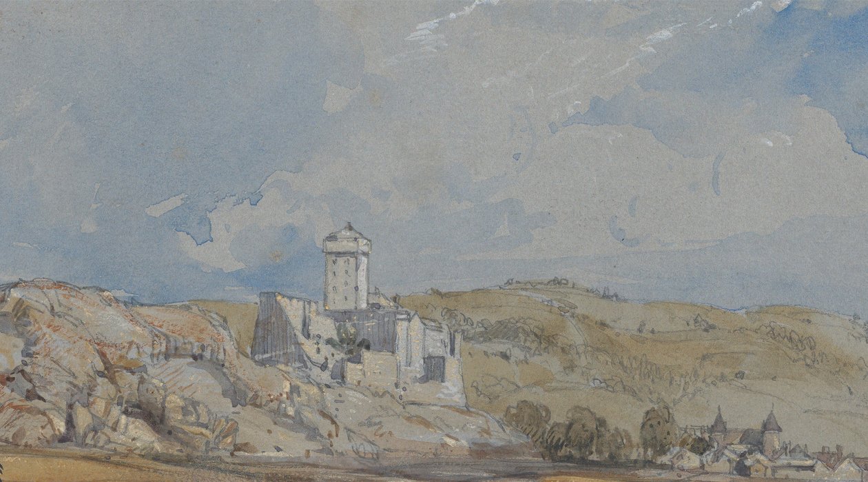 लूर्डेस कैसल, 11 जुलाई, 1836। द्वारा विलियम कॉलो