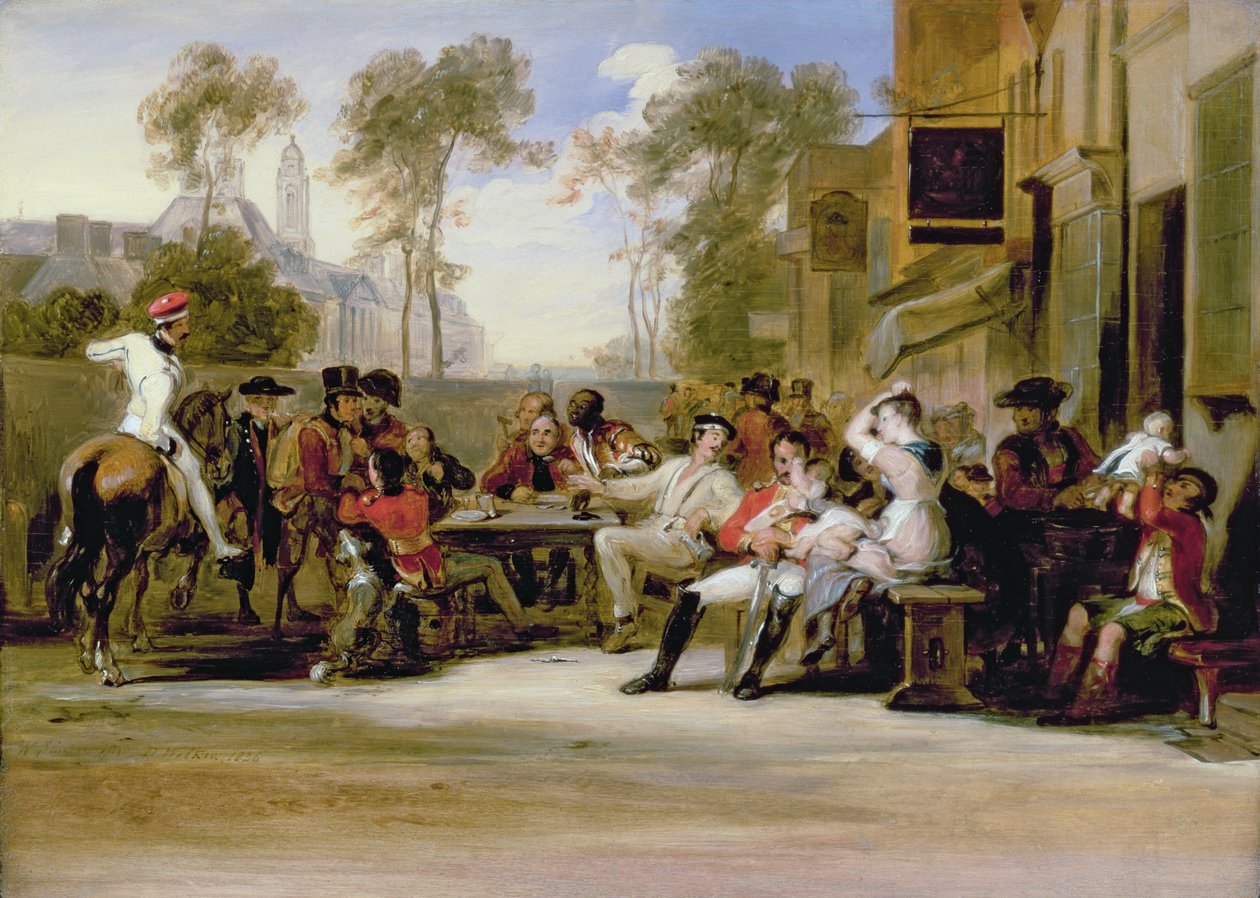 चेल्सी पेंशनर्स, 1836 (बोर्ड) द्वारा विलियम क्रीमिया सिम्पसन