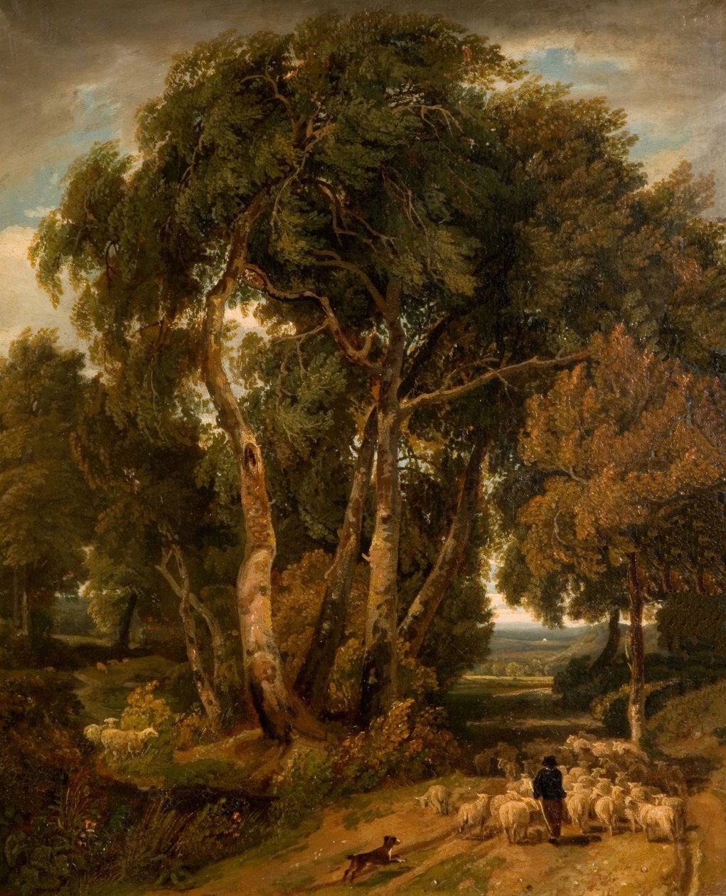 ड्राइविंग होम द फ्लॉक, 1806। द्वारा विलियम हैवेल