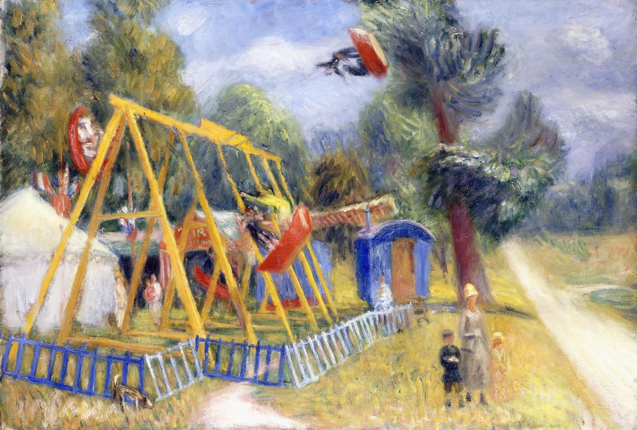 फ्रेंच मेला, c.1927 (कैनवास पर तेल) द्वारा विलियम जेम्स ग्लेकेन्स