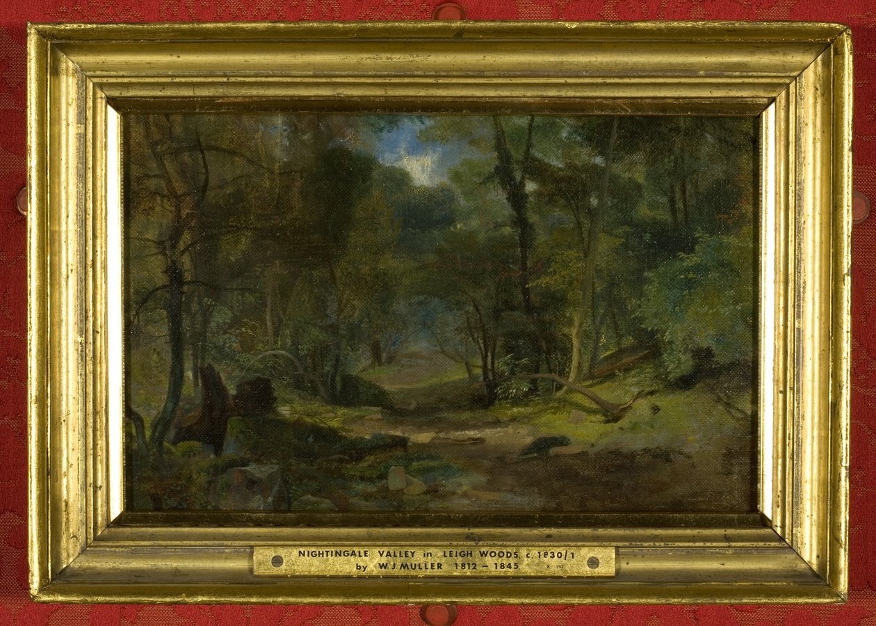 नाइटिंगेल वैली, c.1831 (कैनवास पर तेल) द्वारा विलियम जेम्स मुलर
