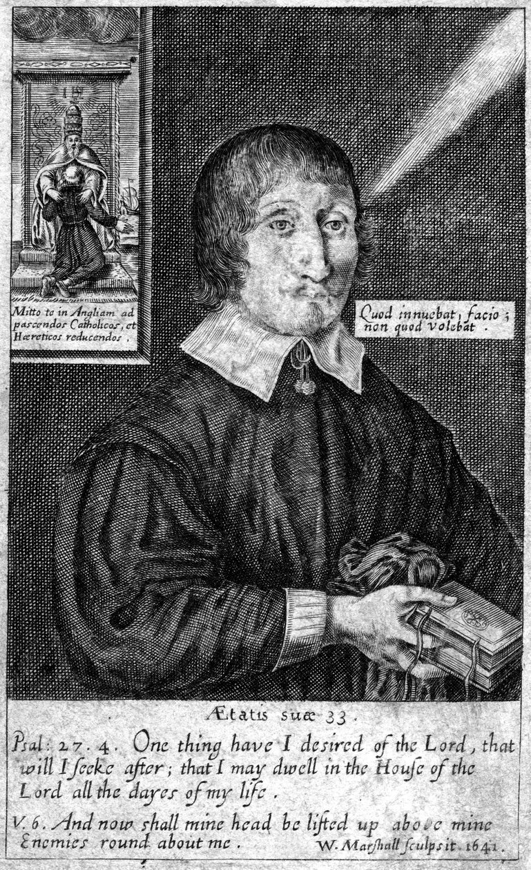 रिचर्ड कारपेंटर c1604-c1670, पुजारी और धर्मत्यागी, 1641। द्वारा विलियम मार्शल