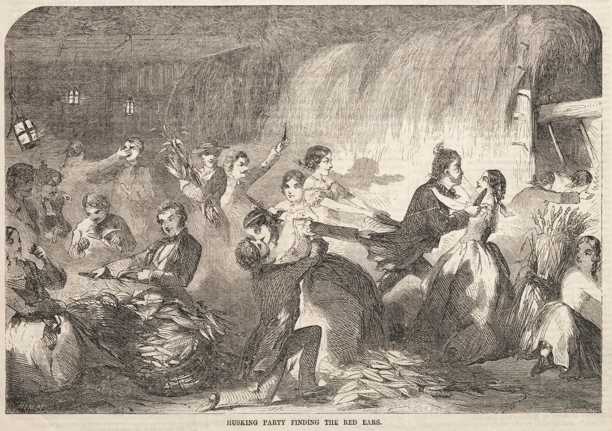 हॉकिंग पार्टी फाइंडिंग द रेड एर्स, 1857। द्वारा विंसलो होमर