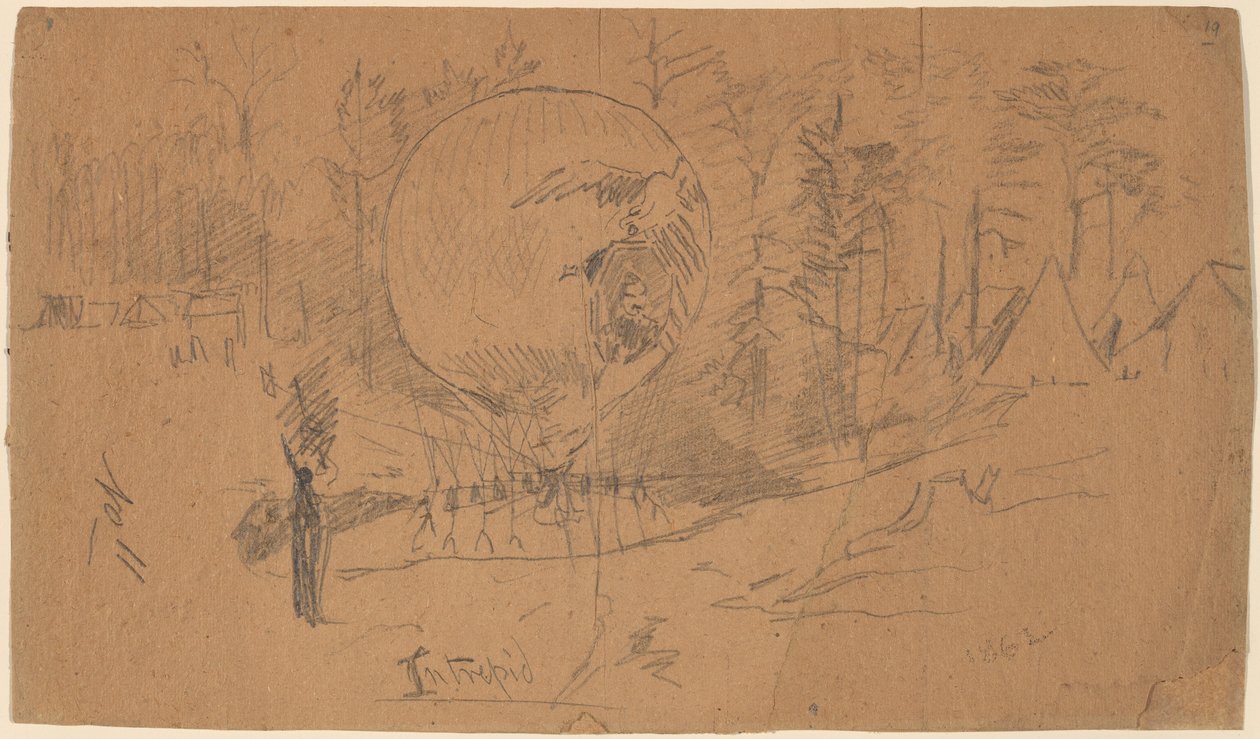निडर [दाएं], 1862। द्वारा विंसलो होमर