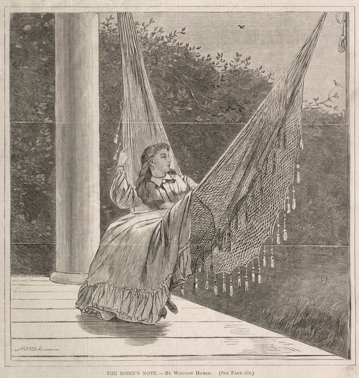 रॉबिन्स नोट, 1870। द्वारा विंसलो होमर
