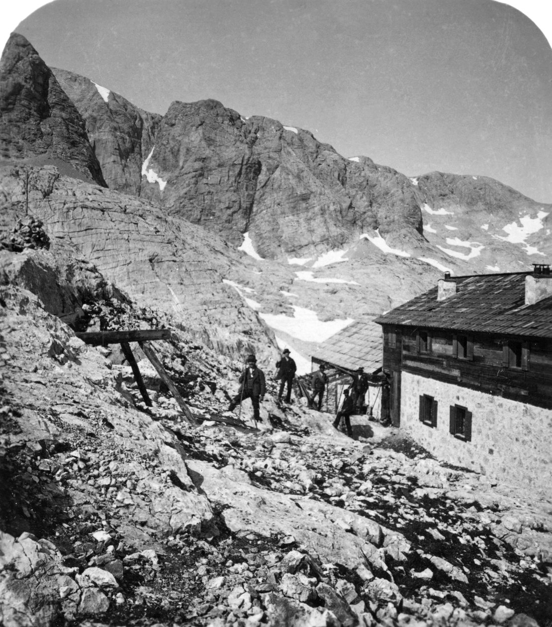 सिमोनी हट, साल्ज़कममेरगट, ऑस्ट्रिया, c1900s। द्वारा वुर्थल एंड संस