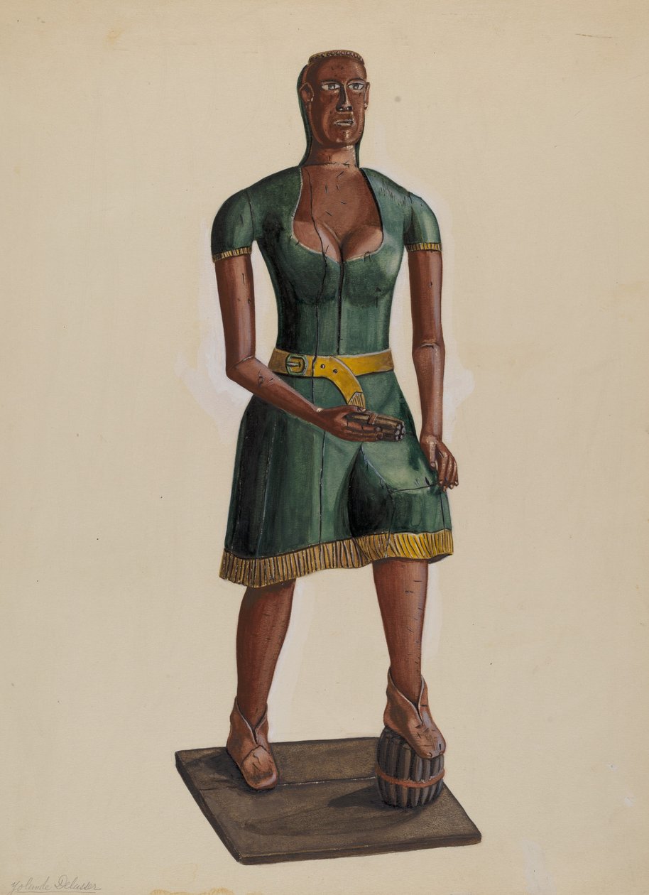 सिगार स्टोर इंडियन, 19351942। द्वारा योलांडे डेलासेर