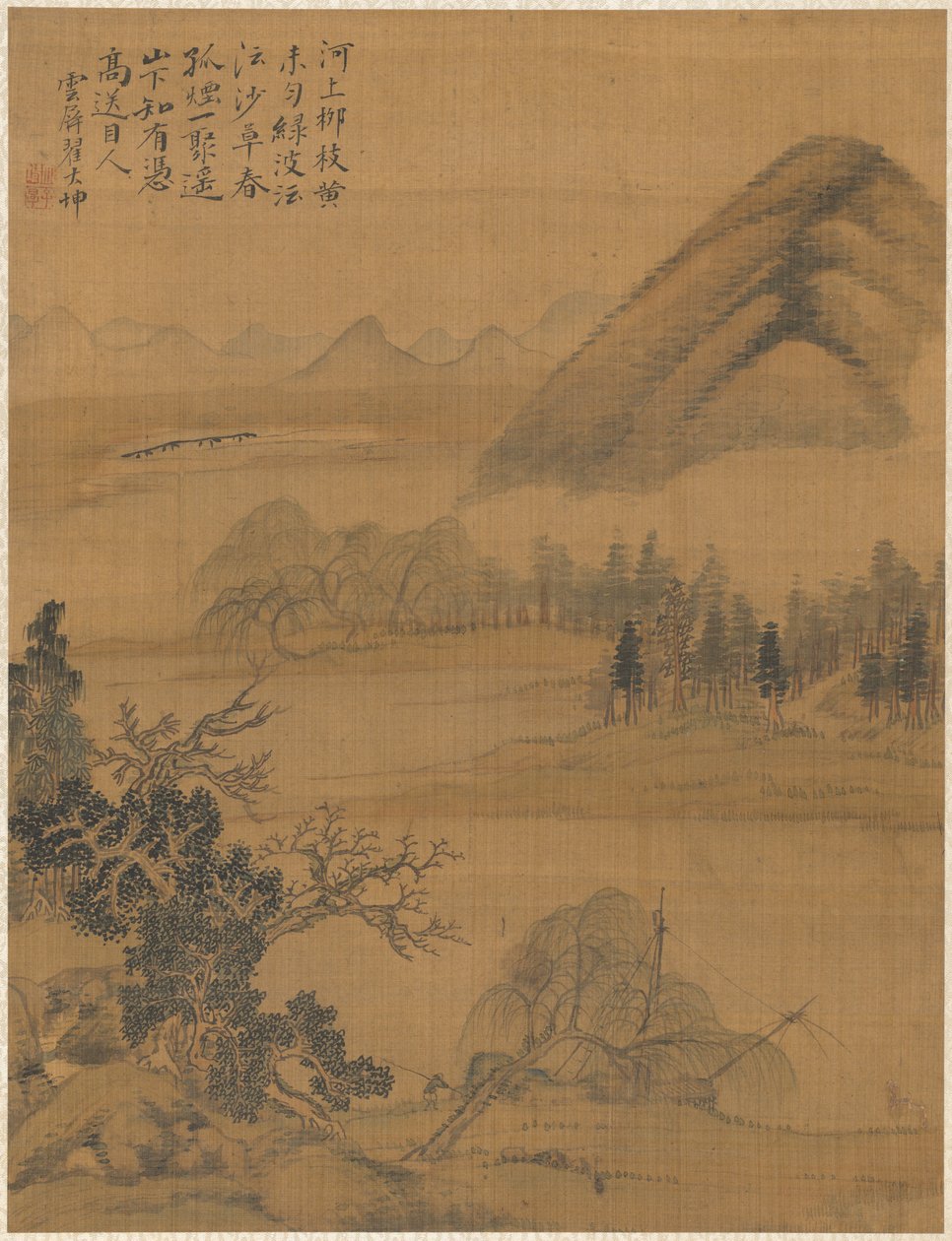 लैंडस्केप, 1775। द्वारा झाई डाकुं