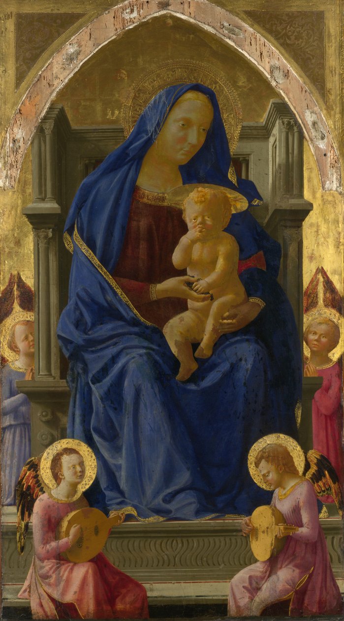 मैडोना एंड चाइल्ड द्वारा Masaccio