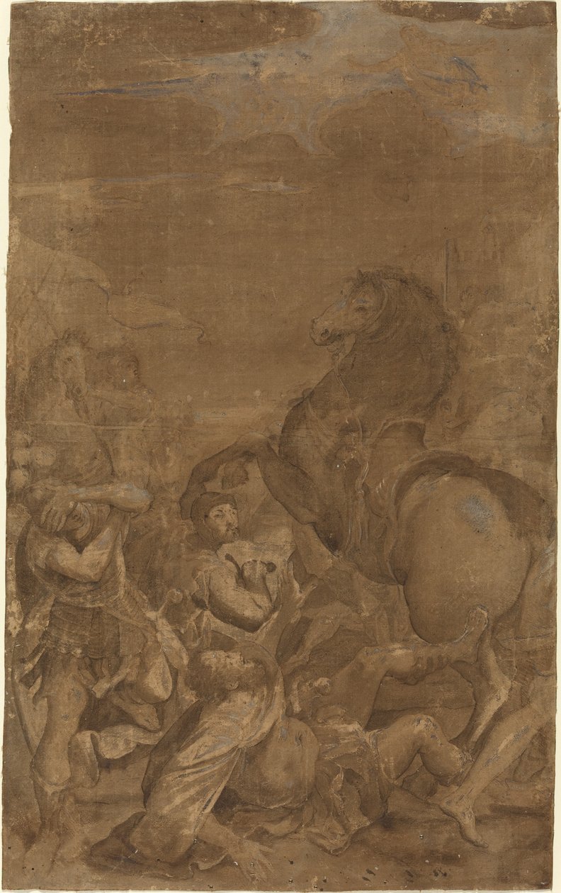 सेंट पॉल का रूपांतरण द्वारा Lodovico Carracci . के बाद