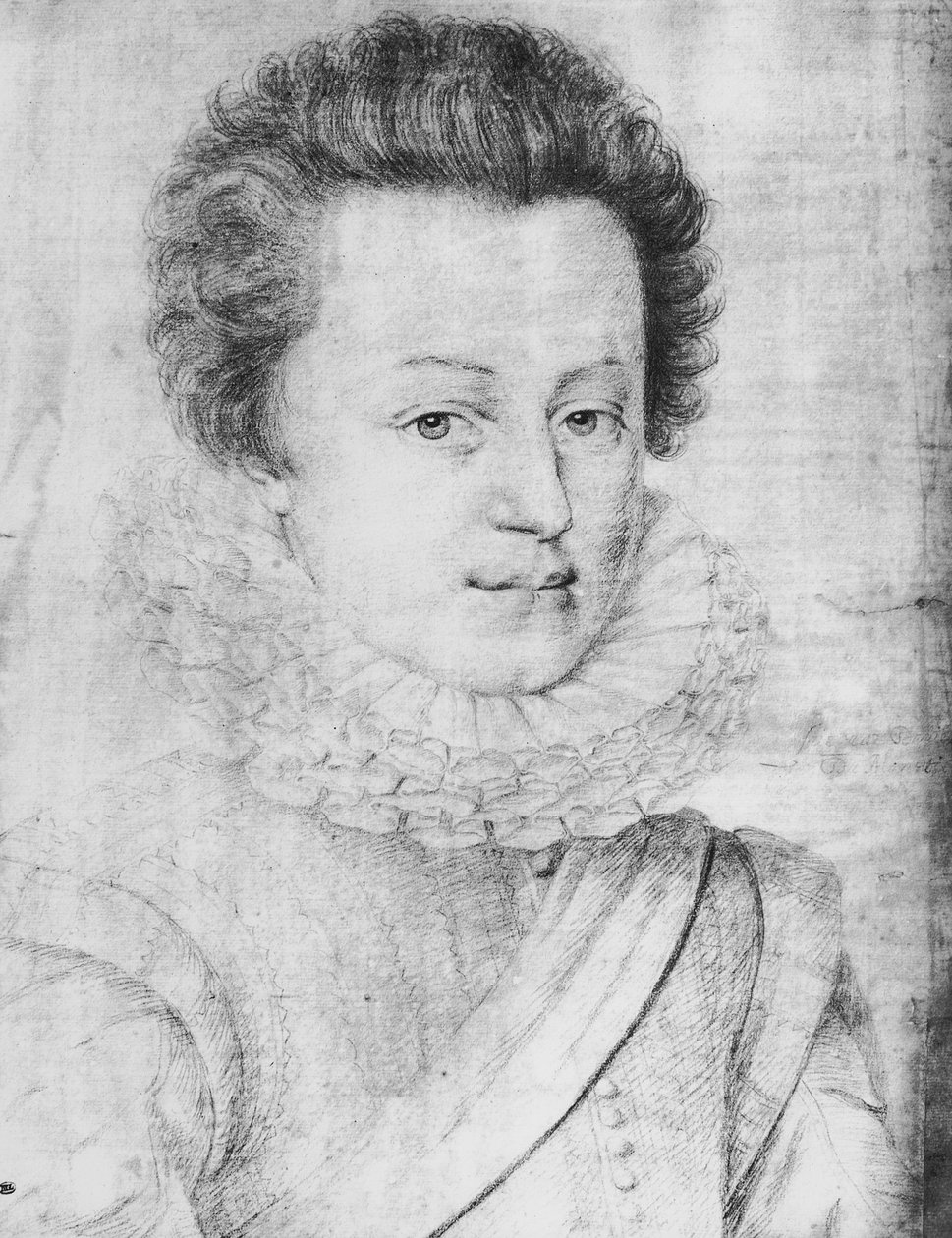 बोरबॉन के सीज़र का पोर्ट्रेट (1594-1665), ड्यूक ऑफ वेंडोम द्वारा डैनियल डमोनस्टिएर या ड्युमावेटियर