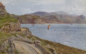 Llandudno, मरीन ड्राइव और वेल्श पर्वत