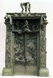 गेट्स ऑफ़ हेल, 1880-90 (कांस्य)