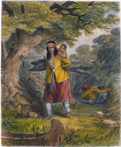 भारतीय महिला प्रोक्योरिंग फ्यूल, 1853