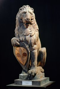 हेराल्डिक लायन, 1420 (संगमरमर)