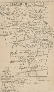 1594 के तीरंदाजी मानचित्र का विस्तार