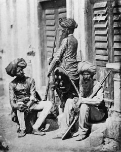 भारतीय विद्रोह के दौरान सिख अधिकारी, 1858