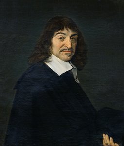 रेने डेसकार्टेस का पोर्ट्रेट (1596-1650) c.1649