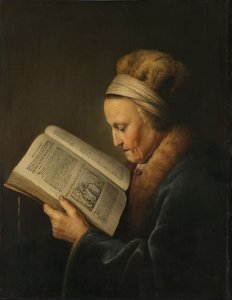 ओल्ड वुमन रीडिंग, c.1631-2