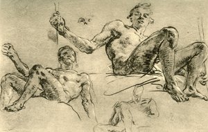 न्यूड स्टडीज, 18 वीं सदी के मध्य, 1928