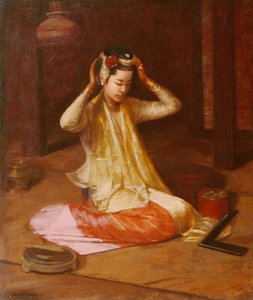 एक बर्मी डांसर, c.1920