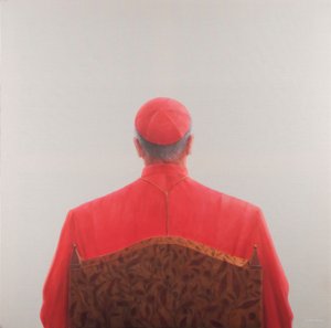 कार्डिनल, 2012 (कैनवास पर एक्रिलिक)