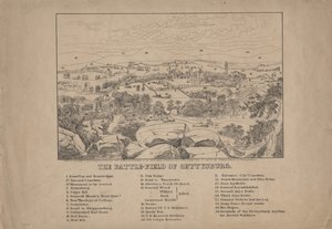 गेट्सबर्ग का युद्ध-क्षेत्र, c.1867