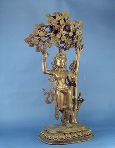 बुद्ध का जन्म (पीतल)