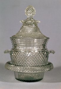 वाइन कूलर, c.1815-20 (कट ग्लास)