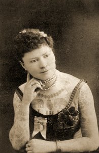 एक टैटू वाली महिला का चित्र, c.1905