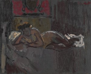 रिक्लाइनिंग न्यूड, मॉर्निंगटन क्रिसेंट, 1905