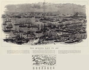 1887 में रानी की नौसेना