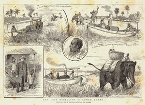 लोअर बर्मा में स्वर्गीय विद्रोह